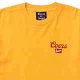 Seager X Coors Banquet Beer Run Tee | Yellow | Seager Co.