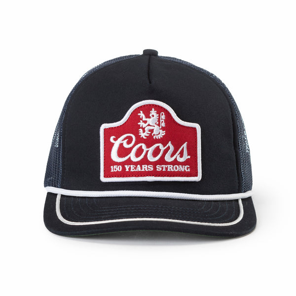 Seager X Coors Banquet 150 Trucker Snapback | Navy | Seager Co.