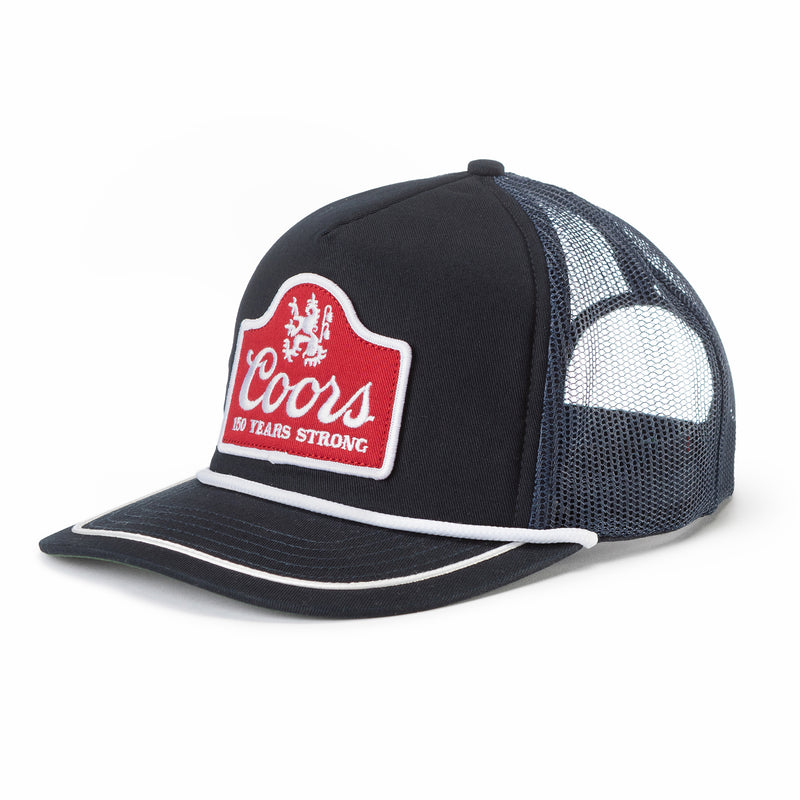 Seager X Coors Banquet 150 Trucker Snapback | Navy | Seager Co.