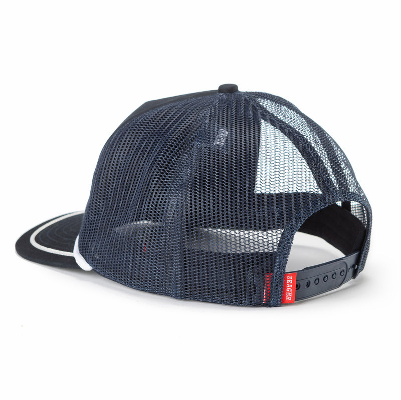 Seager X Coors Banquet 150 Trucker Snapback | Navy | Seager Co.
