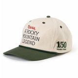 Seager X Coors Banquet Rocky Mountain Legend Snapback | Cream/Dark Green | Seager Co.