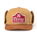 Seager X Coors Banquet 150 Canvas Flapjack | Coyote Brown | Seager Co.