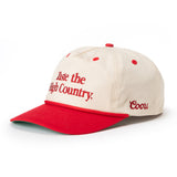 Seager X Coors Banquet High Country Snapback | White/Red | Seager Co.