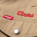 Seager X Coors Banquet Reagan Denim Pearl Snap | Seager Co.