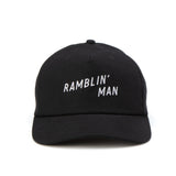 Ramblin' Man Hemp Snapback | Black | Seager Co.
