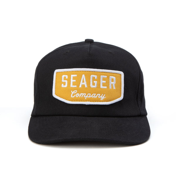 Wilson Snapback | Black & Gold | Seager Co.