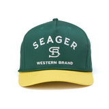 Branded Snapback | Army Green | Seager Co.