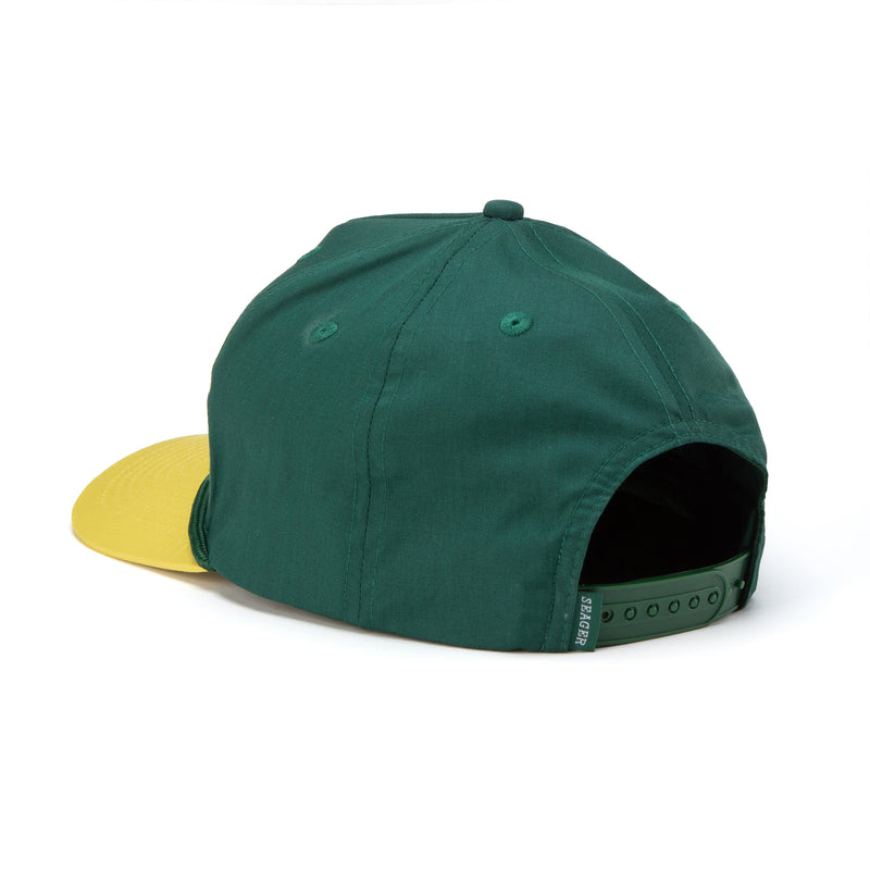 Branded Snapback | Army Green | Seager Co.