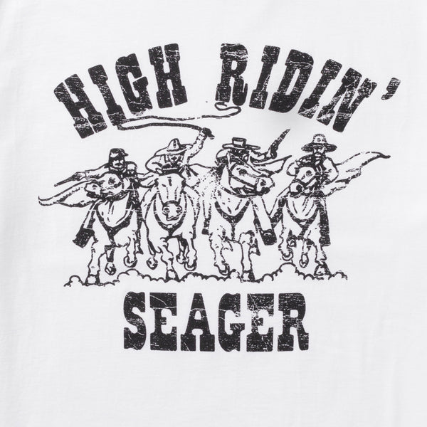 High Ridin' Tee | White | Seager Co.