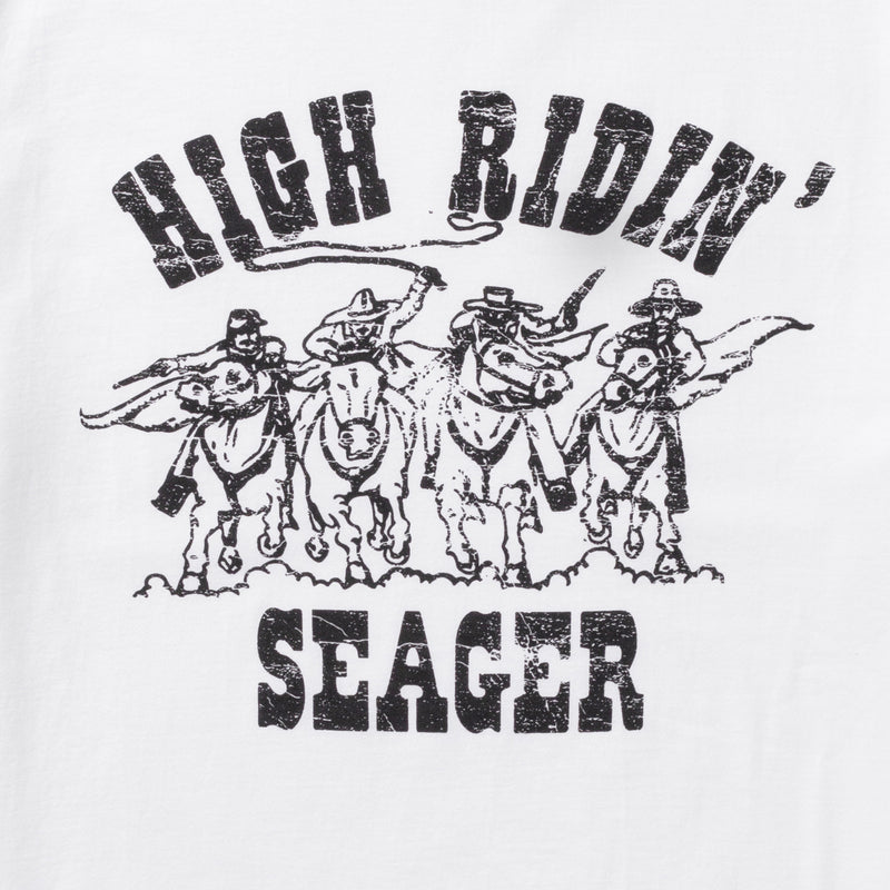 High Ridin' Tee | White | Seager Co.