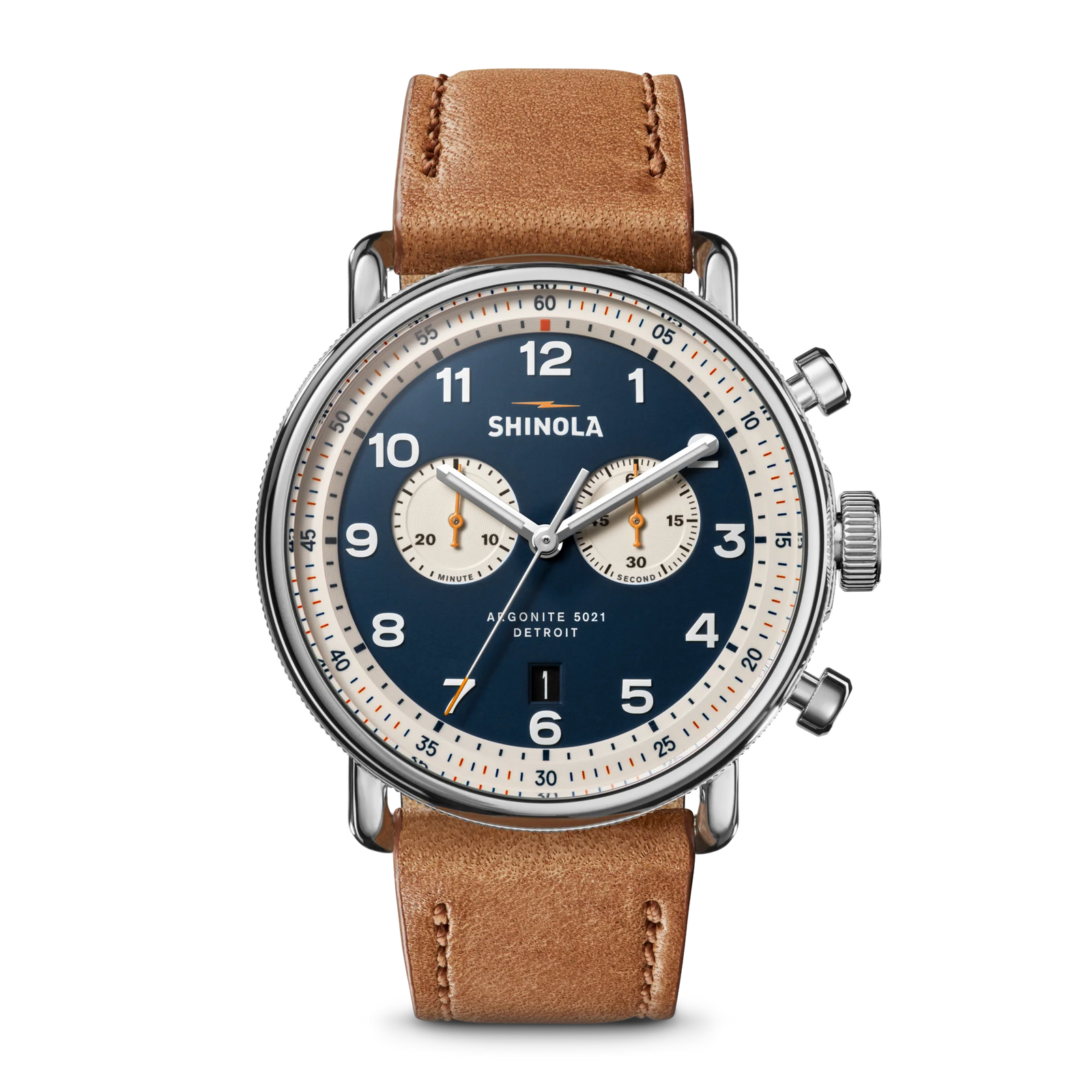 ⑥asaki 様 symphony navy Canfield C56 Chronograph 43mm | Continental Blue | Shinola