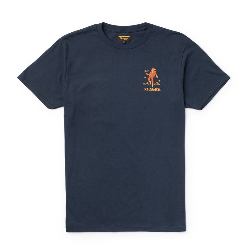 Space Cowboy Tee | Navy | Seager Co.