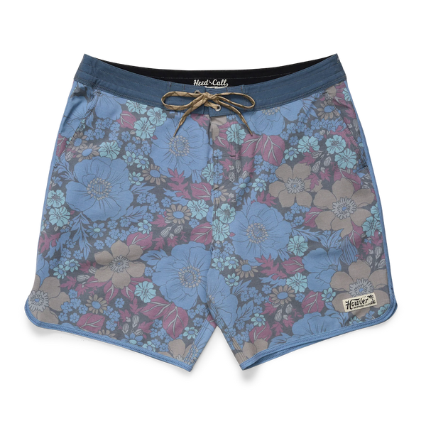 Bruja Boardshorts 18.5" | Flower Power: Blues | Howler Bros