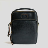 Bison Field Crossbody #177 | Black | Coronado Leather