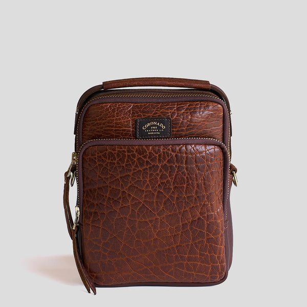 Bison Field Crossbody #177 | Walnut | Coronado Leather
