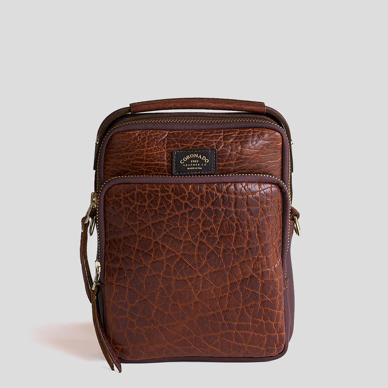 Bison Field Crossbody #177 | Walnut | Coronado Leather