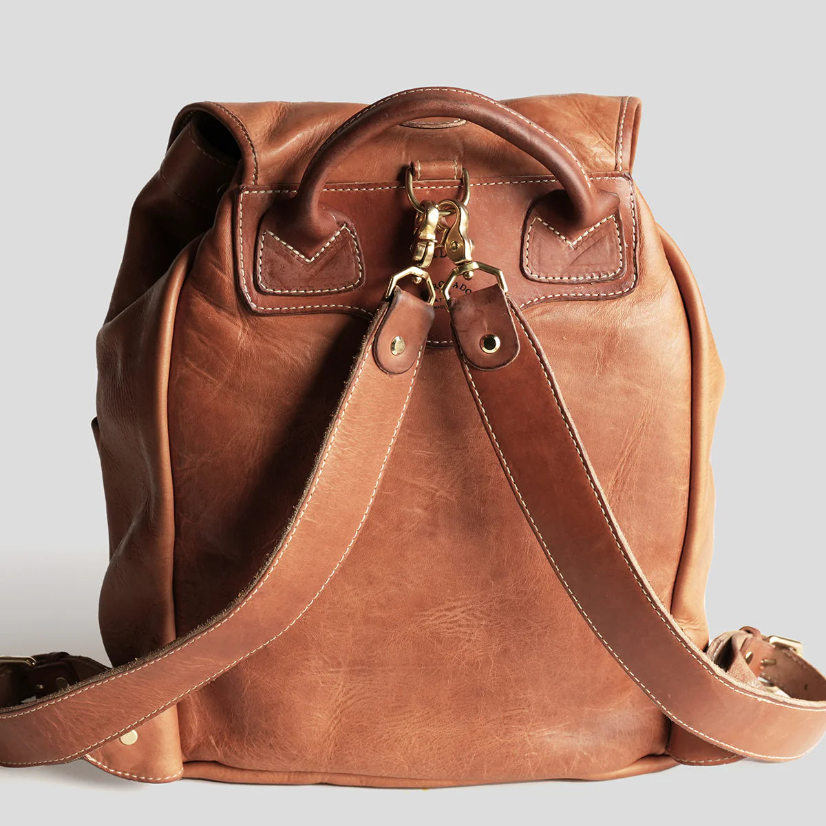 Stone-Washed Rucksack #180 | Coronado Leather – Manready Mercantile