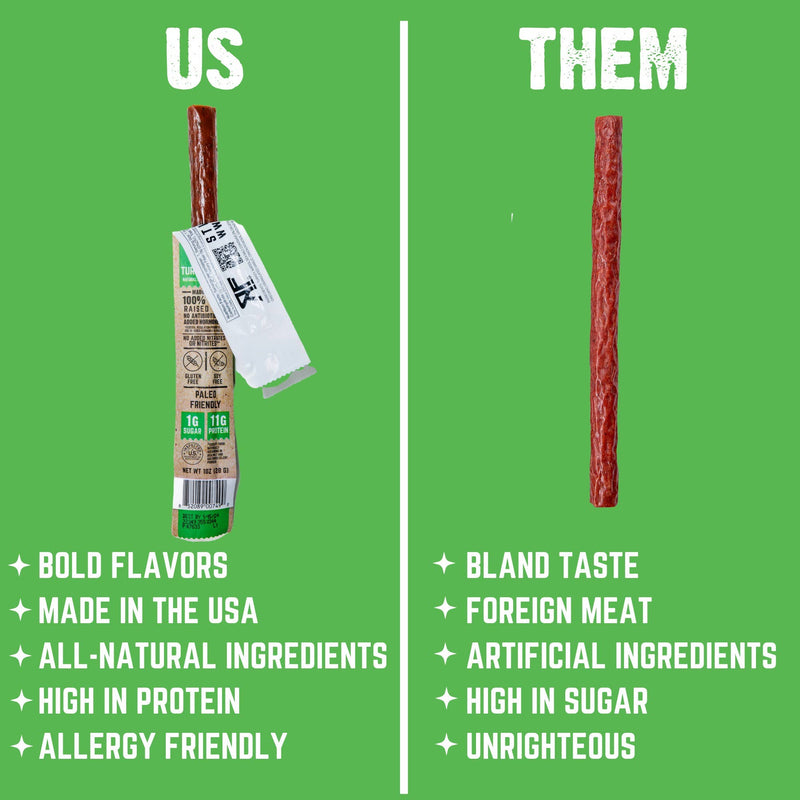 Lemon Pepper Turkey Stick | Righteous Felon