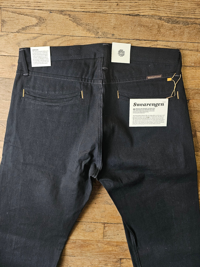 Swearengen Pant | Sootblack Denim | Indigofera