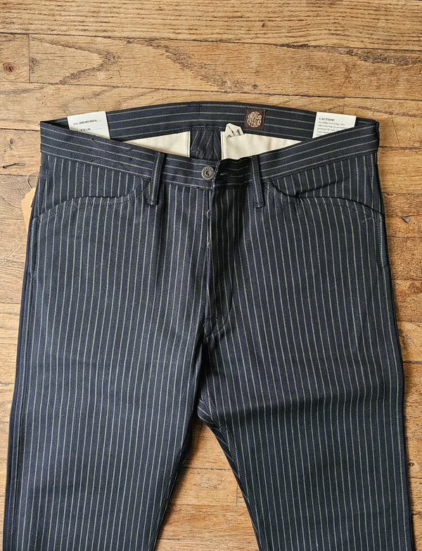 Swearengen Pant | Viridescent Stripe | Indigofera