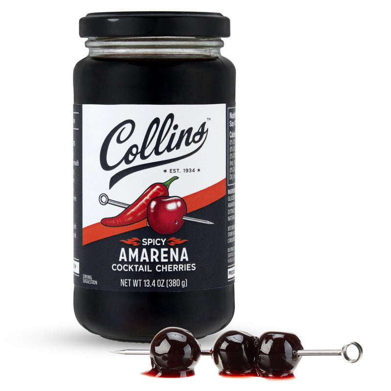 Spicy Amarena Cherries | Collins
