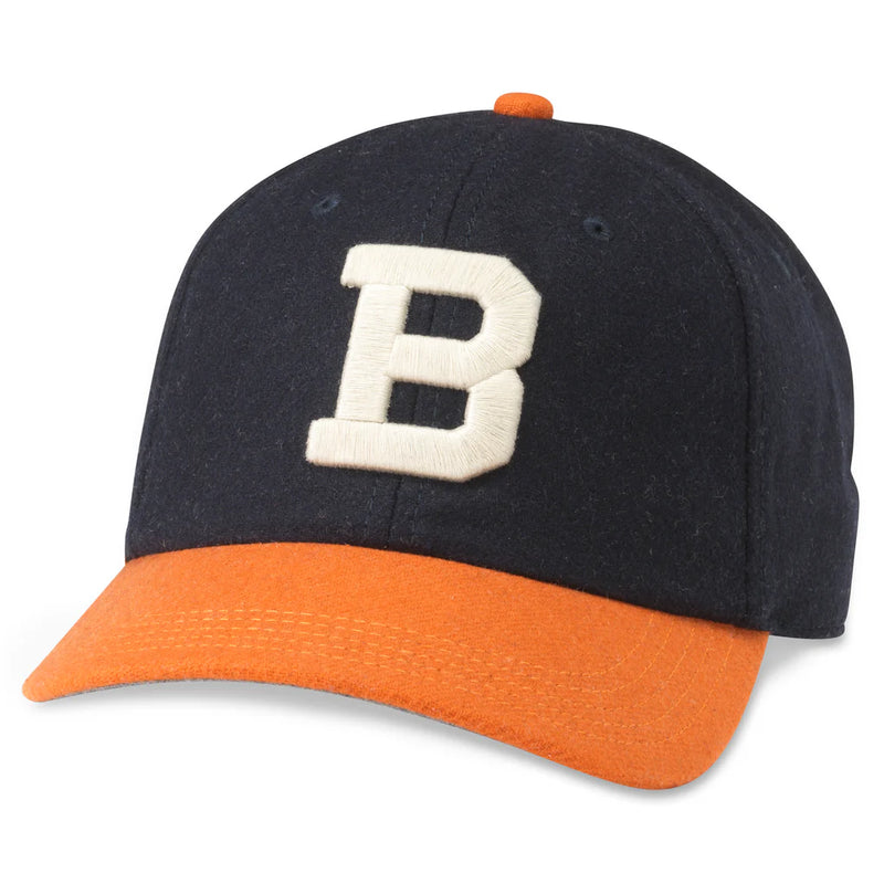 Brooklyn Bushwicks Archive Legend Hat | Navy/Orange | American Needle