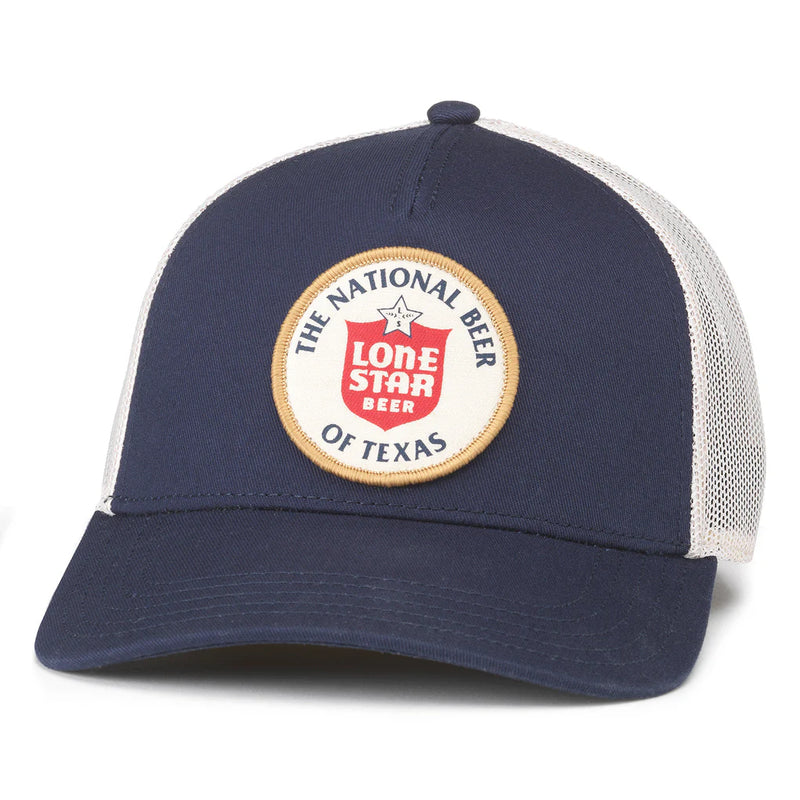 Lone Star Twill Valin Patch | Ivory & Navy | American Needle