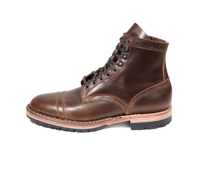MP-Sherman Toe Cap (Half Lug) | Cinnamon Waxed Flesh | White's MP-Sherman Toe Cap (Half Lug) | Cinnamon Waxed Flesh | White's