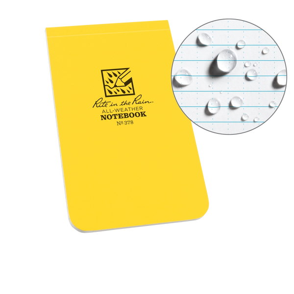 Soft Top Cover Bound Notebook | Yellow | Rite In The Rain