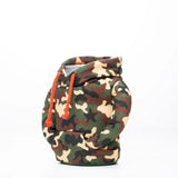 The Hoodie Insulated Can Cooler | Woodsy Camo + Puffin Red | Puffin Drinkwear