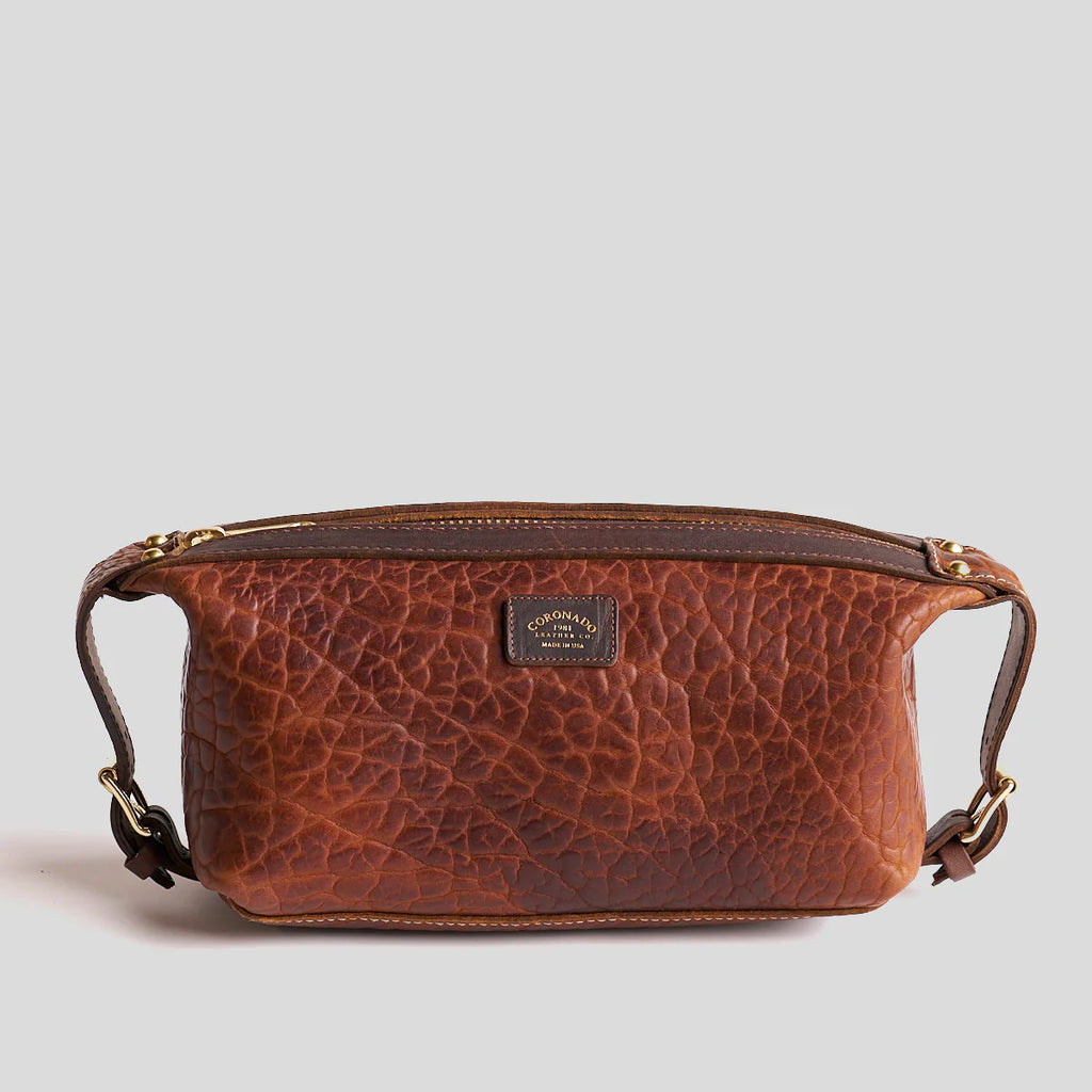 Bison Utility Dopp #299 | Walnut | Coronado Leather – Manready