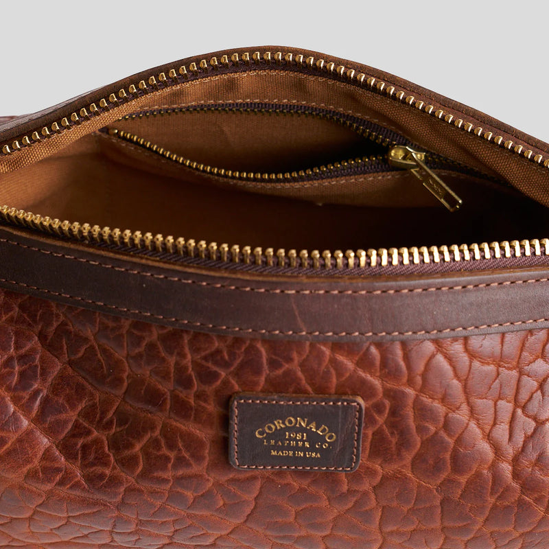 Bison Utility Dopp #299 | Walnut | Coronado Leather
