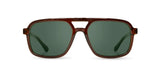Glacier Sunglasses | Clay / Walnut / HD Plus Polarized G15 | CAMP Eyewear