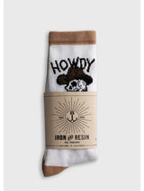 Howdy Sock | Iron & Resin