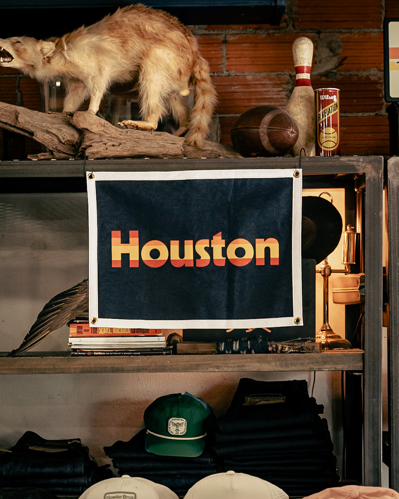 Banner | Houston Retro Astros | Oxford Pennant x Manready Mercantile