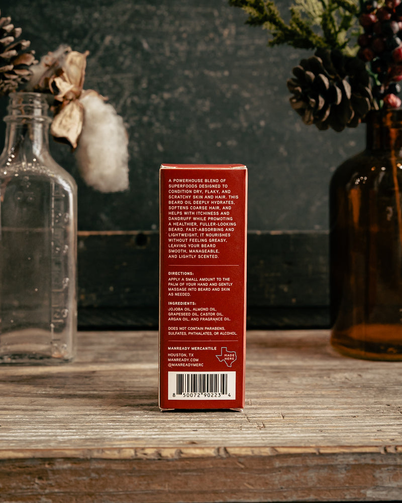 Beard Oil | Red Label | Manready Mercantile