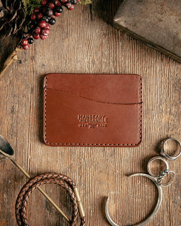 Three Pocket Card Wallet | Manready Mercantile