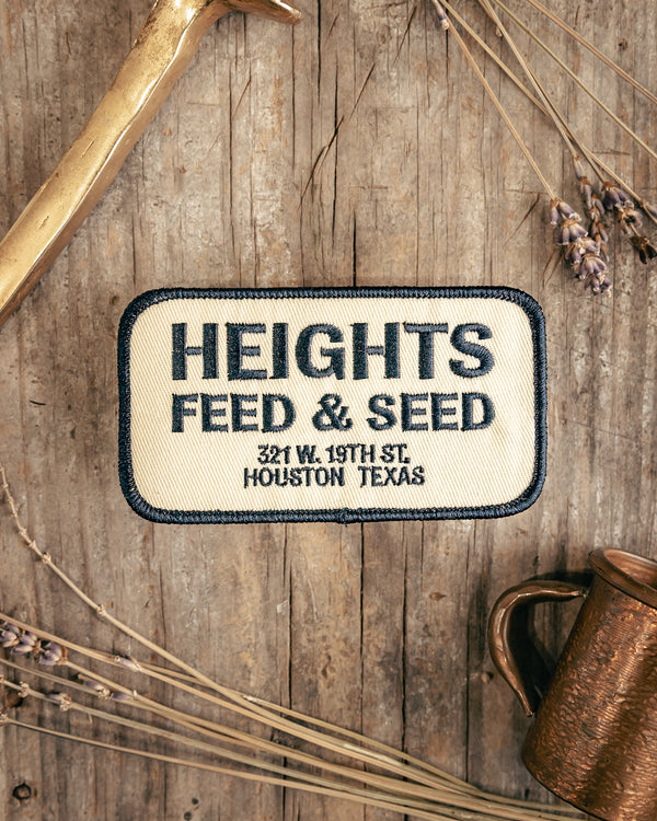 Patch | Heights Feed & Seed | Navy & Ivory | Manready Mercantile