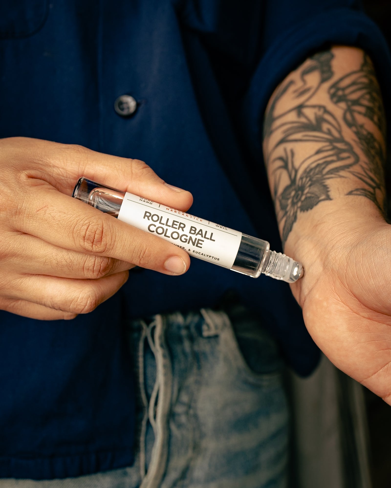 Roller Ball Cologne | Silver Label | Manready Mercantile