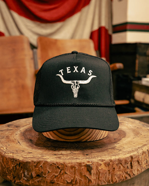 Embroidered Trucker Hat  | Texas Longhorn | Manready Mercantile
