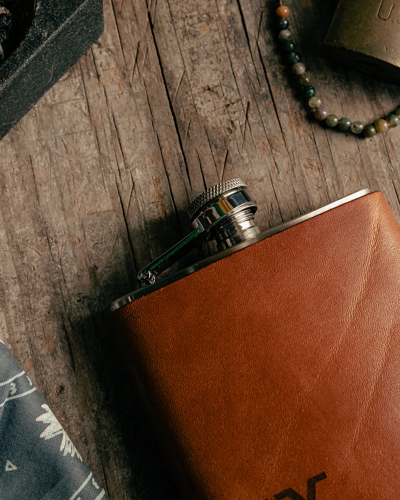 Flask | TX Logo | Tactile Craftworks