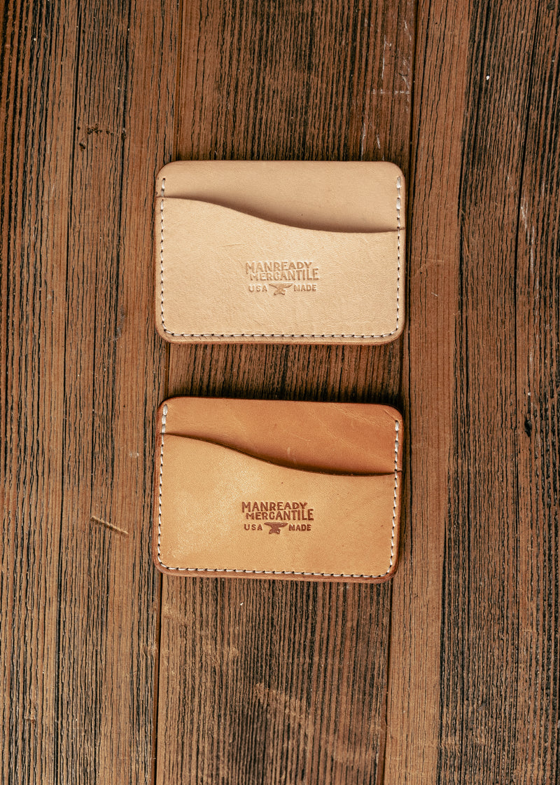 Two Pocket Card Wallet | Manready Mercantile