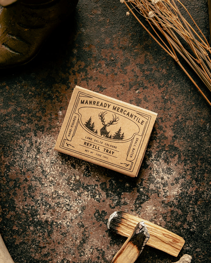 LORE | Solid Cologne Refill | Manready Mercantile