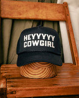 Hey Cowgirl Trucker Hat | Navy | Manready Mercantile