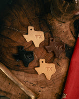 Leather Texas Key Tag | TX | Manready Mercantile