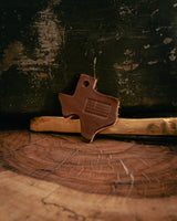 Leather Texas Key Tag | Flag | Manready Mercantile