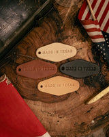 Leather Motel Key Tag | Made In Texas | Manready Mercantile