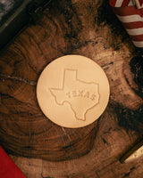 Leather Coaster | Texas Outline | Manready Mercantile