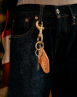 Leather Motel Key Tag | Houston | Manready Mercantile