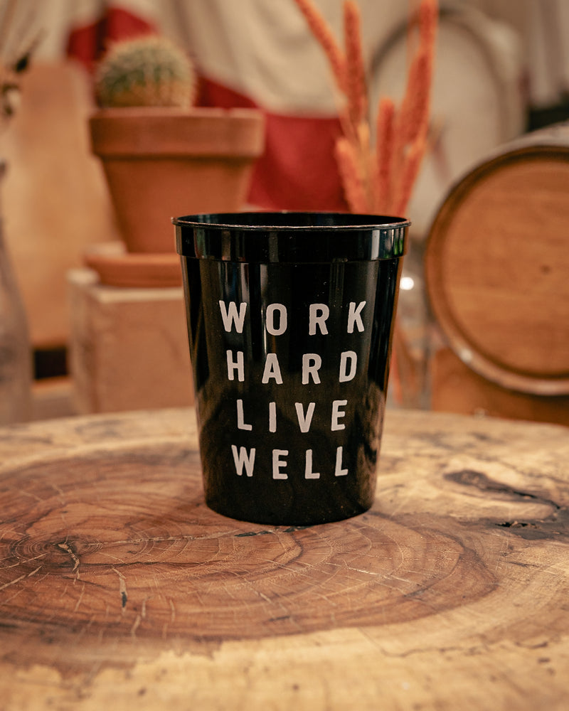 Stadium Cup | Stacked Work Hard Live Well | Manready Mercantile